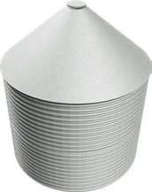 steel above ground rainwater tank